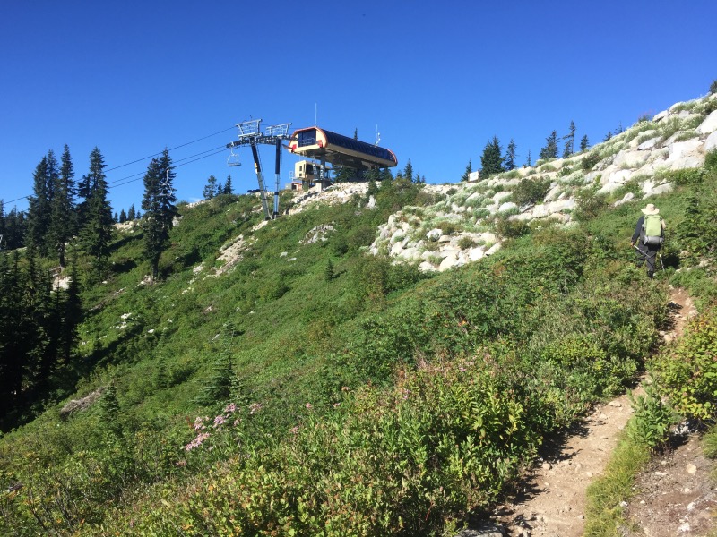 Ski lift at Stevens Pass